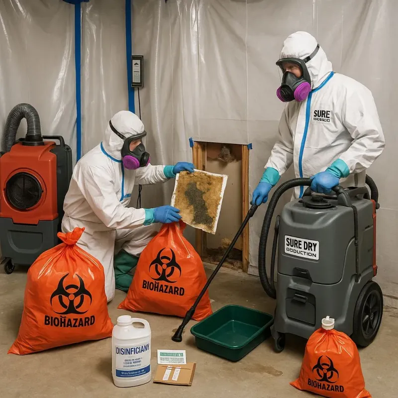 Contaminated Water Handling Protocols process in Woodruff County, AR