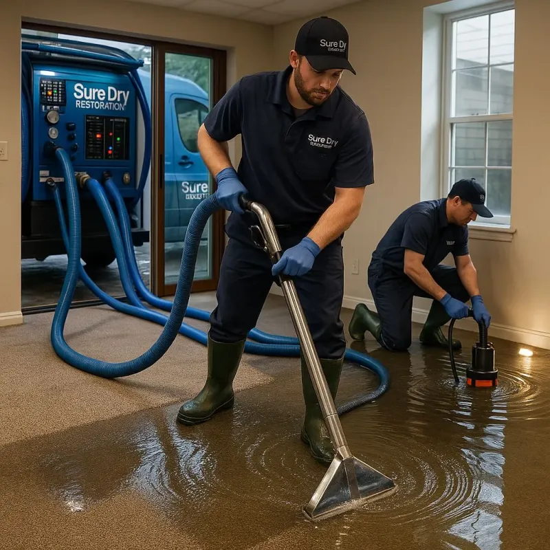 Water Extraction and Removal process in Woodruff County, AR
